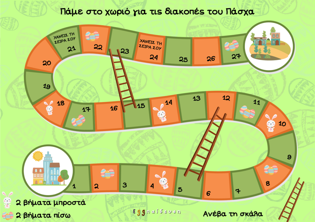Πάμε στο χωριό για τις διακοπές του Πάσχα eggpaideush