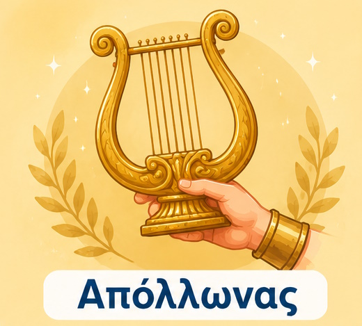 Ο Απόλλωνας και το σύμβολό του, η λύρα