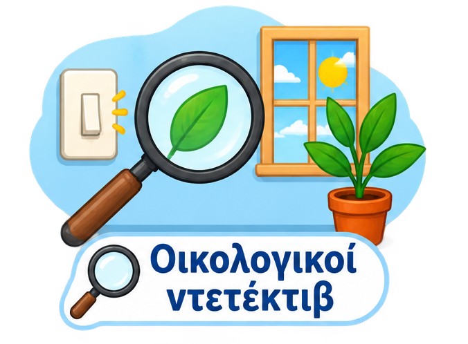 Δραστηριότητα Οικολογικοί Ντετέκτιβ για την προστασία του περιβάλλοντος